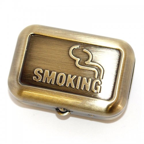 Taschenaschenbecher Smoking Silber online kaufen