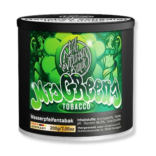 187 Strassenbande Mrs Greens Wasserpfeifentabak 200g