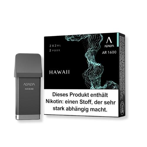 Adalya AR 1600 Pods Hawaii 2 x 2ml 12mg