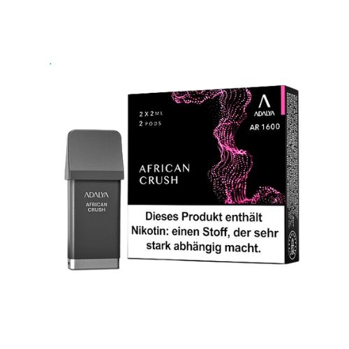 Adalya AR 1600 Prefilled Pod African Crush 2x2ml 12mg