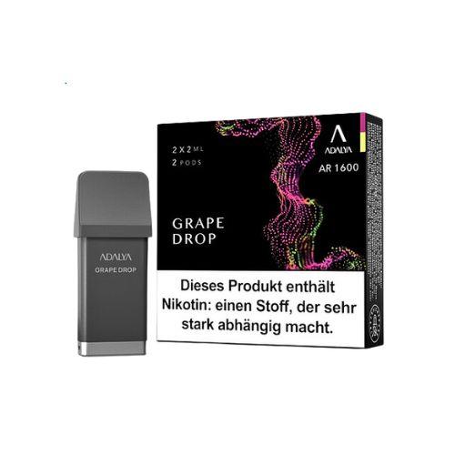 Adalya AR 1600 Prefilled Pod Grape Drop 2x2ml 12mg