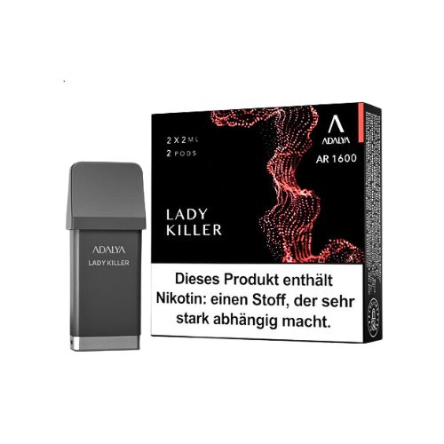 Adalya AR 1600 Prefilled Pod Lady Killer 2x2ml 12mg