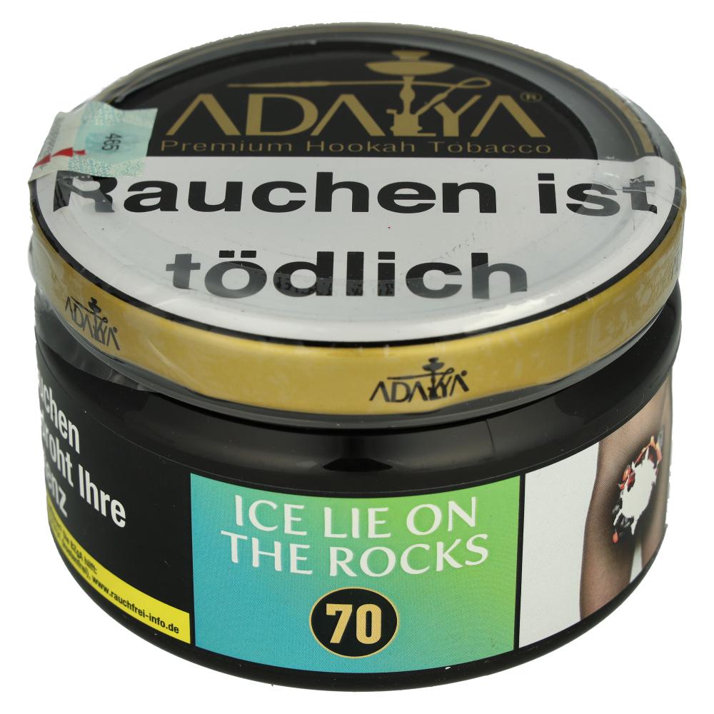 Adalya Ice Lie on the Rocks 70 Wasserpfeifentabak 200g