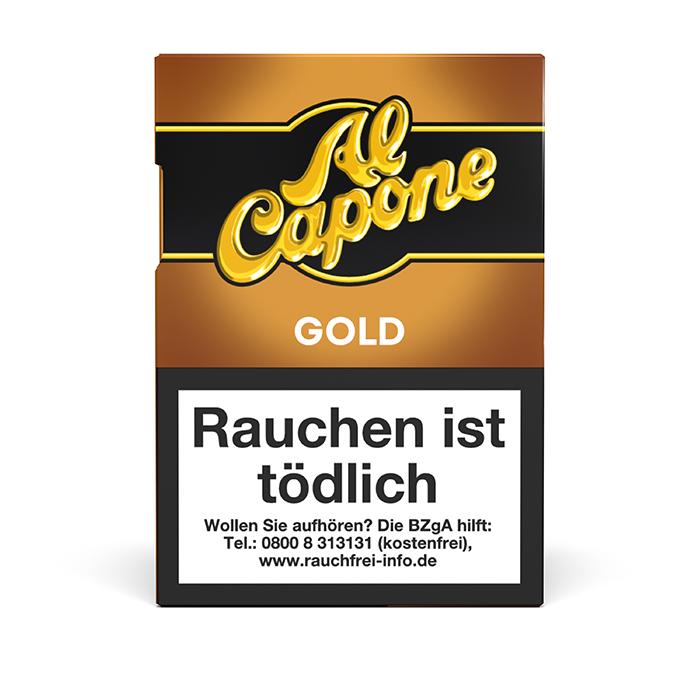 Al Capone Pockets Gold Blend Cigarillos 18 Stück mit Filter