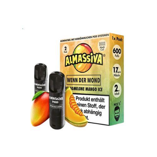 Al Massiva Wenn der Mond Prefilled Pod 2x2ml Honeymelon Mango Ice 17mg