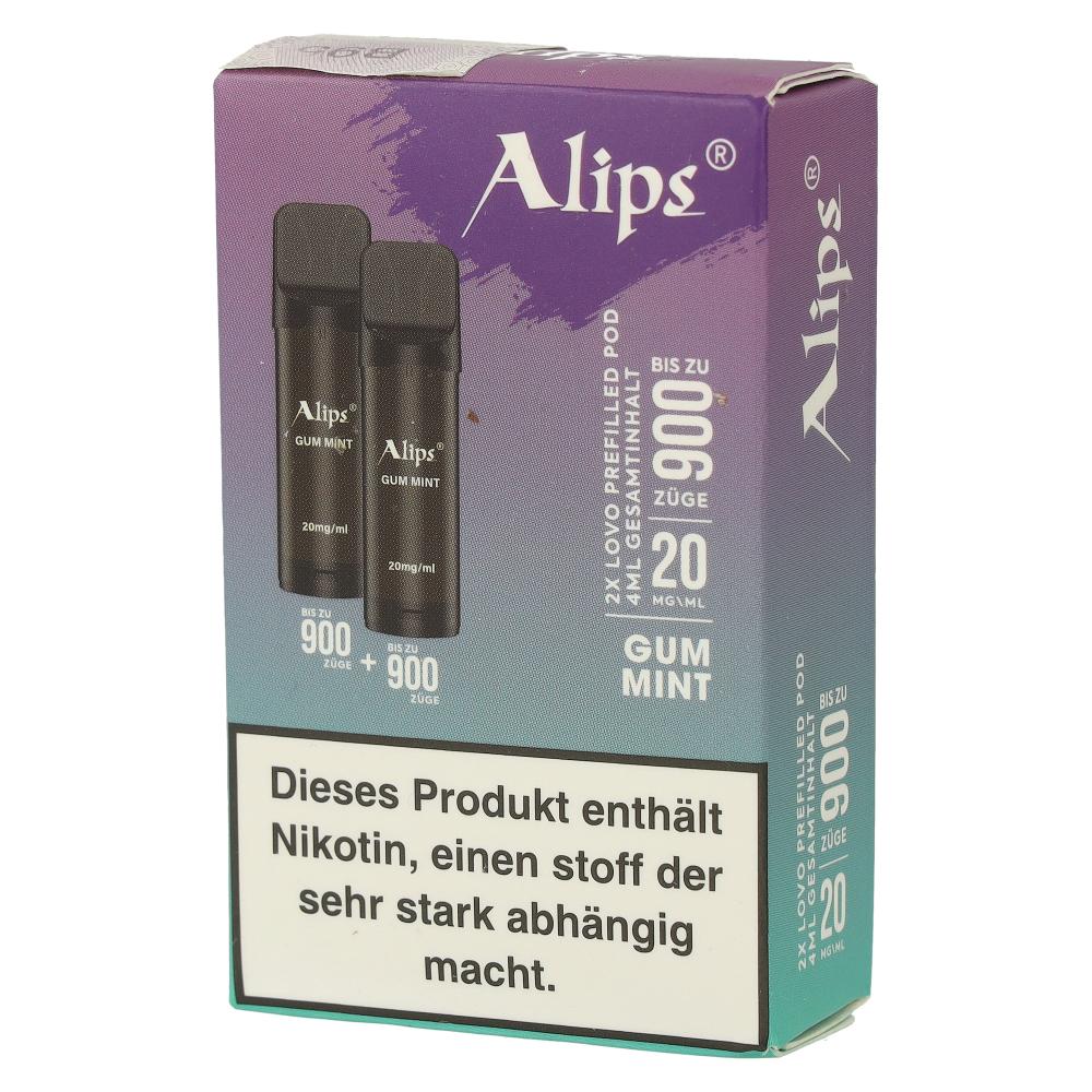 Alips Lovo Gum Mint Prefilled Pods 2x2ml 20mg/ml