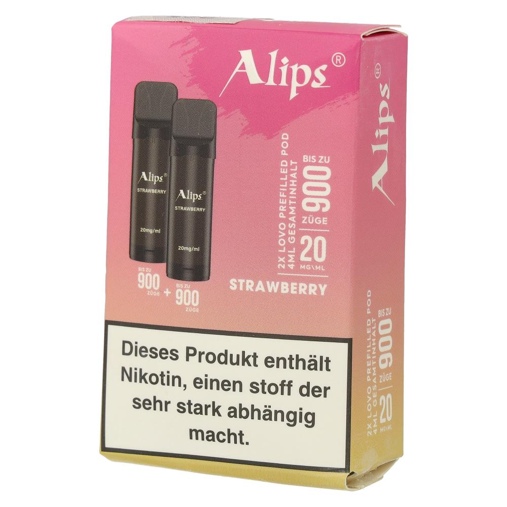 Alips Lovo Strawberry Prefilled Pods 2x2ml 20mg/ml