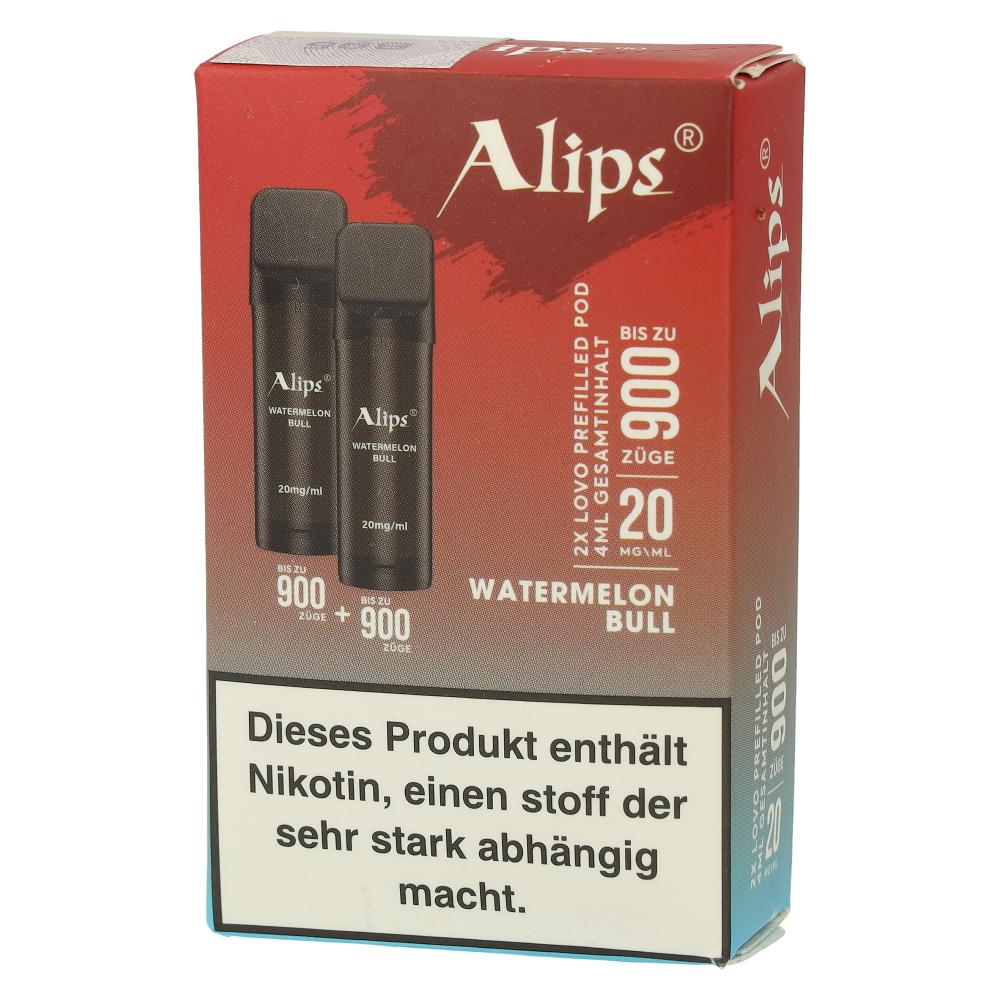 Alips Lovo Watermelon Bull Prefilled Pods 2x2ml 20mg/ml