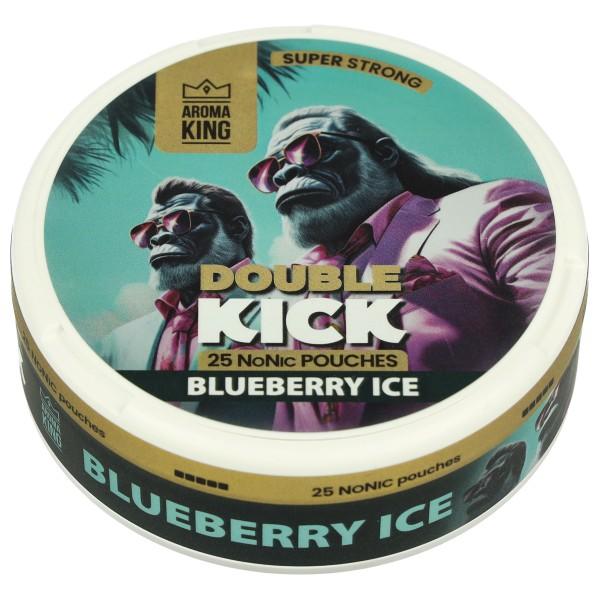 Aroma King Double Kick Pouches Blueberry Ice NoNic 10mg 25 Stk.