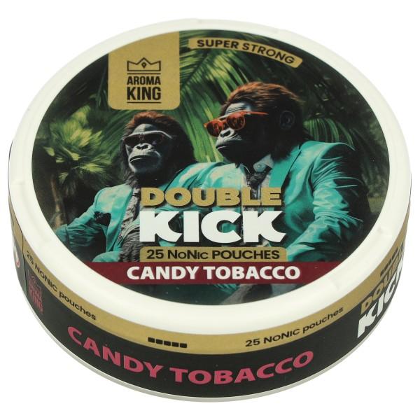 Aroma King Double Kick Pouches Candy Tobacco NoNic 10mg 25 Stk.