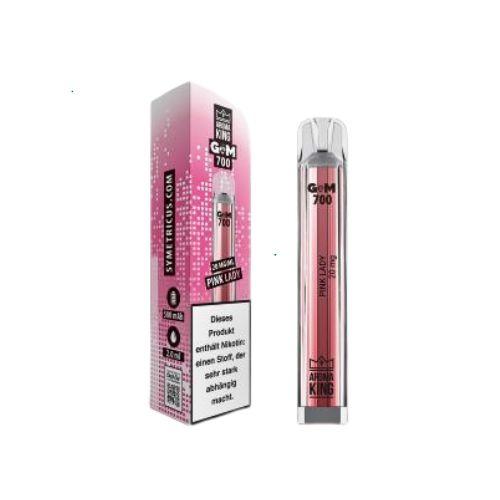 Aroma King Gem 700 Pink Lady Einweg E-Zigarette 20mg