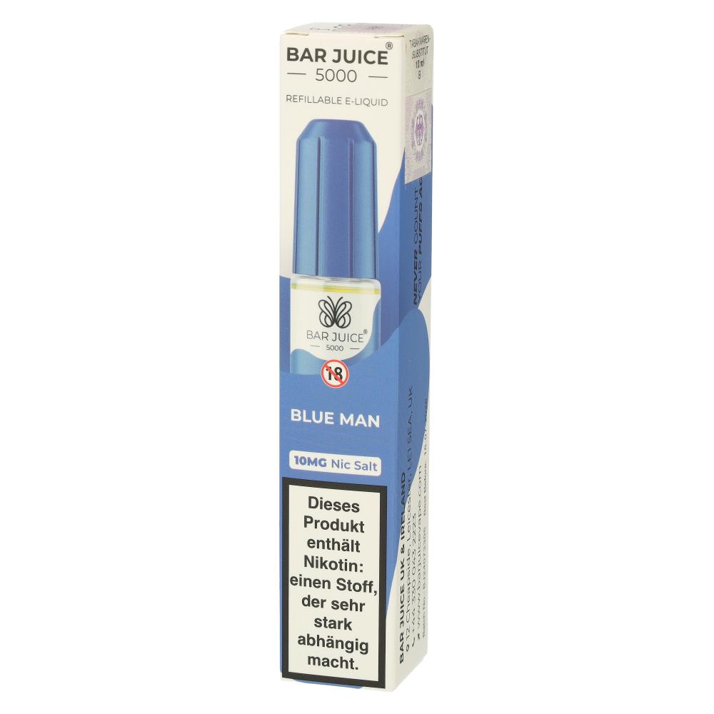 Bar Juice 5000 Nic Salt Liquid Blue Man 10mg