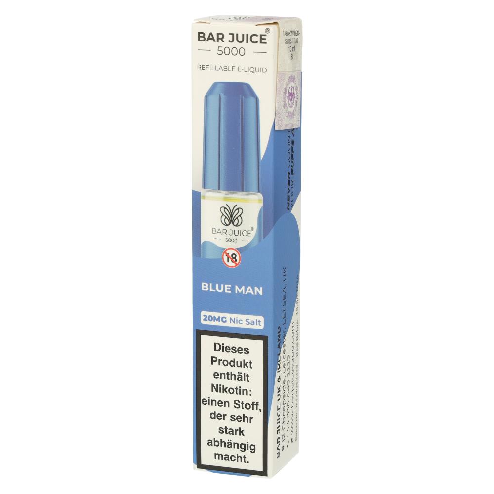 Bar Juice 5000 Nic Salt Liquid Blue Man 20mg