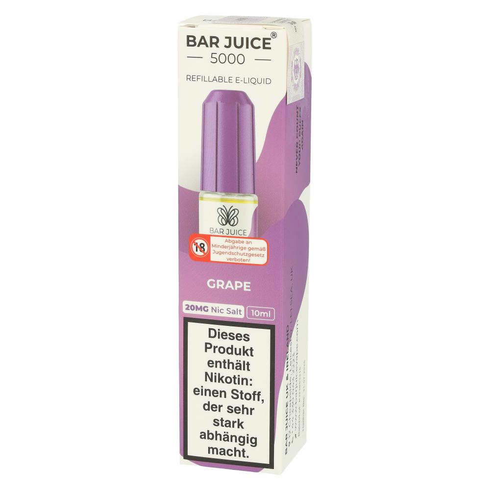 Bar Juice 5000 Nic Salt Liquid Grape 20mg