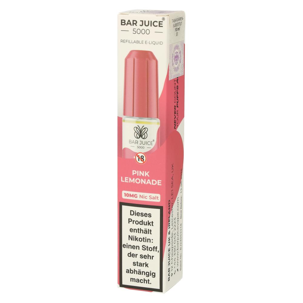 Bar Juice 5000 Nic Salt Liquid Pink Lemonade 10mg