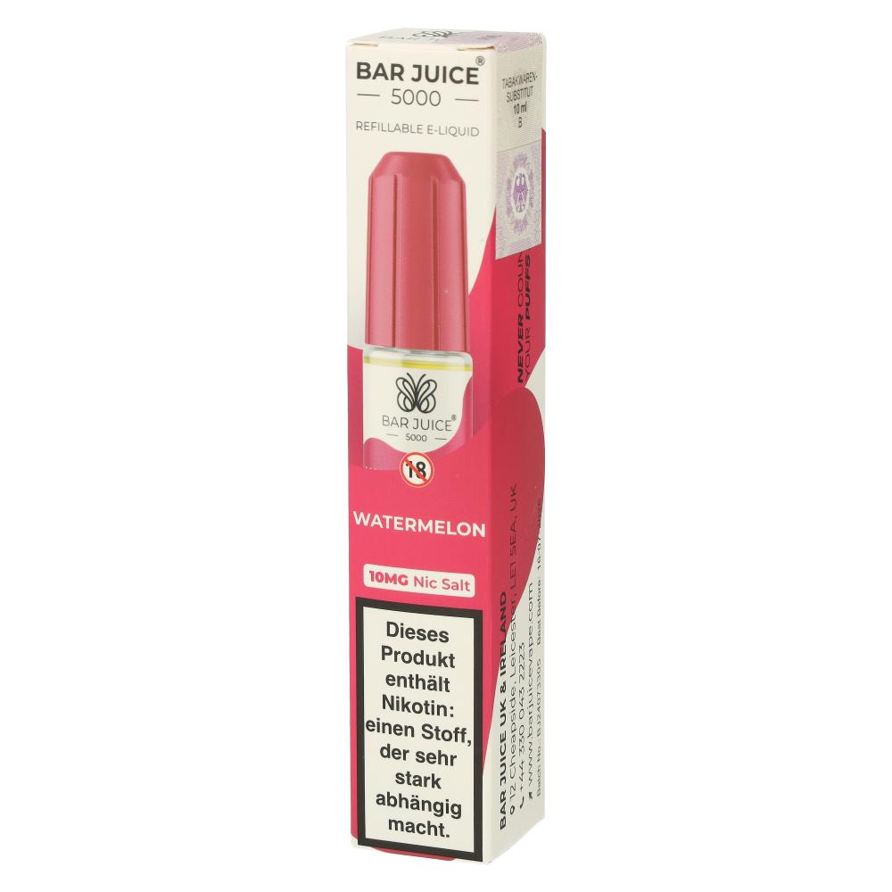 Bar Juice 5000 Nic Salt Liquid Watermelon 10mg