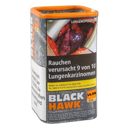 Black Hawk Tabak 90g Dose Volumentabak