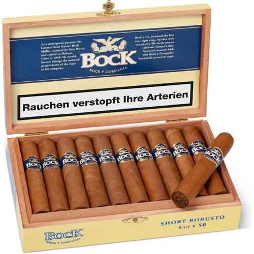 Bock Y Ca Zigarren Short Robusto 20Stk.