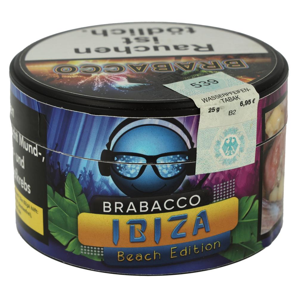 Brabacco Name Ibiza Wasserpfeifentabak 25g