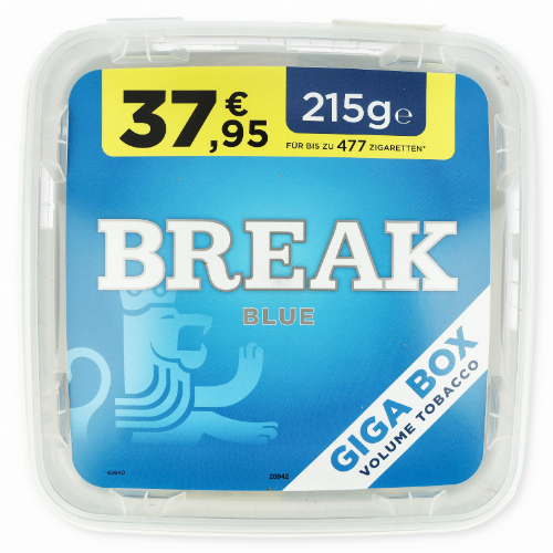 Break Tabak Blau 215g Eimer jetzt online kaufen