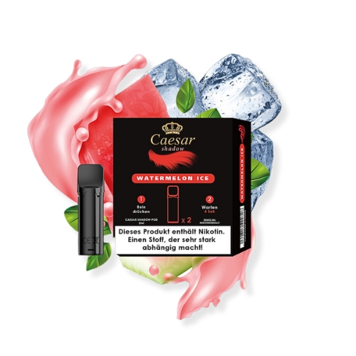 Caesar Shadow Pods Watermelon Ice 2x2ml 20mg