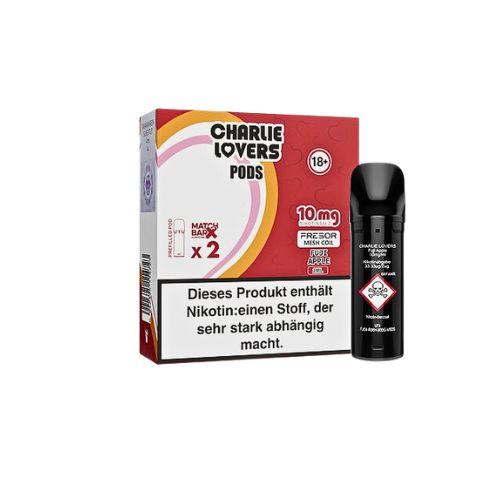 Charlie Lovers Prefilled Pod 2x2ml Fuji Apple 10mg