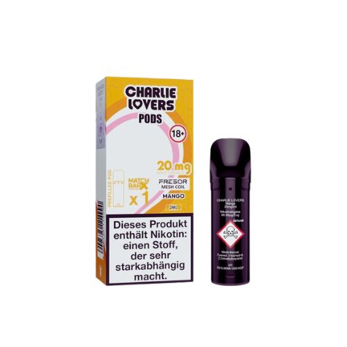 Charlie Lovers Prefilled Pod Mango 20mg