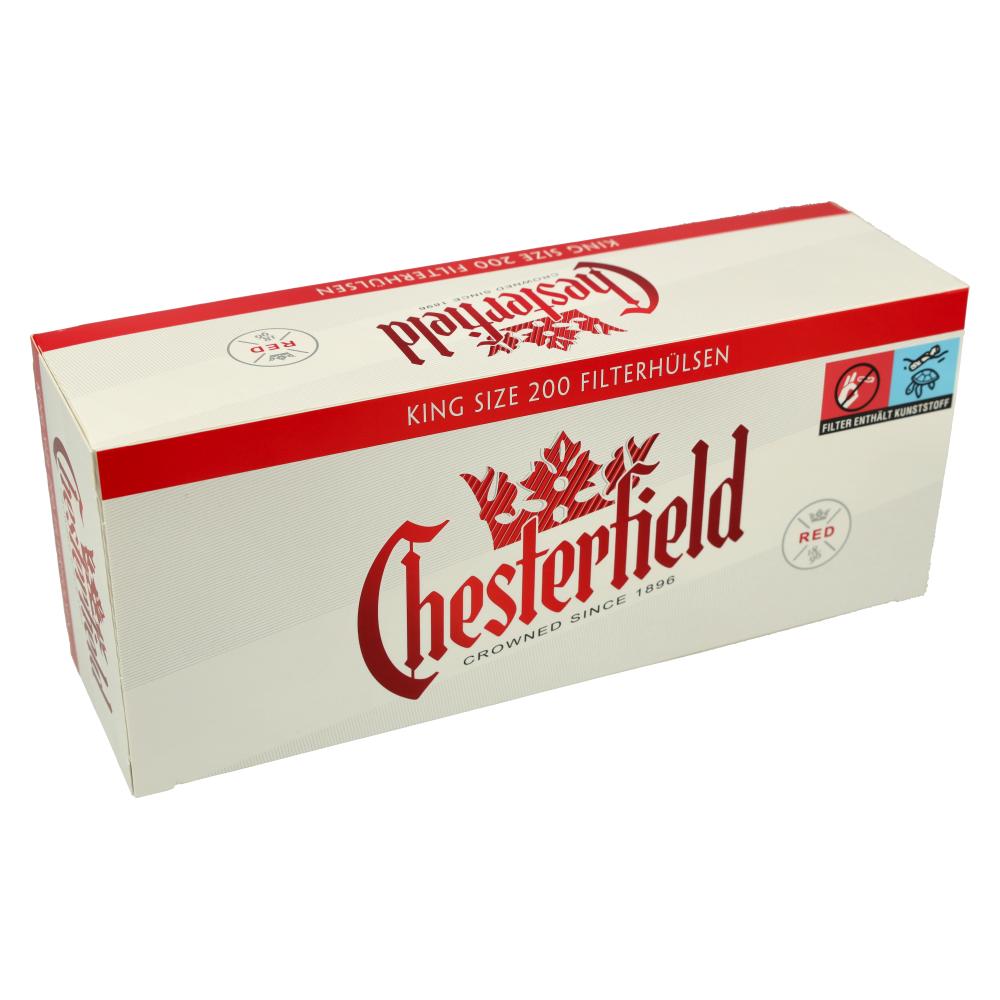 Chesterfield Zigarettenhülsen Red 200 Stück