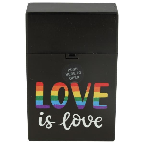 Clic Boxx Zigarettenbox Love Nr.2 Love is love