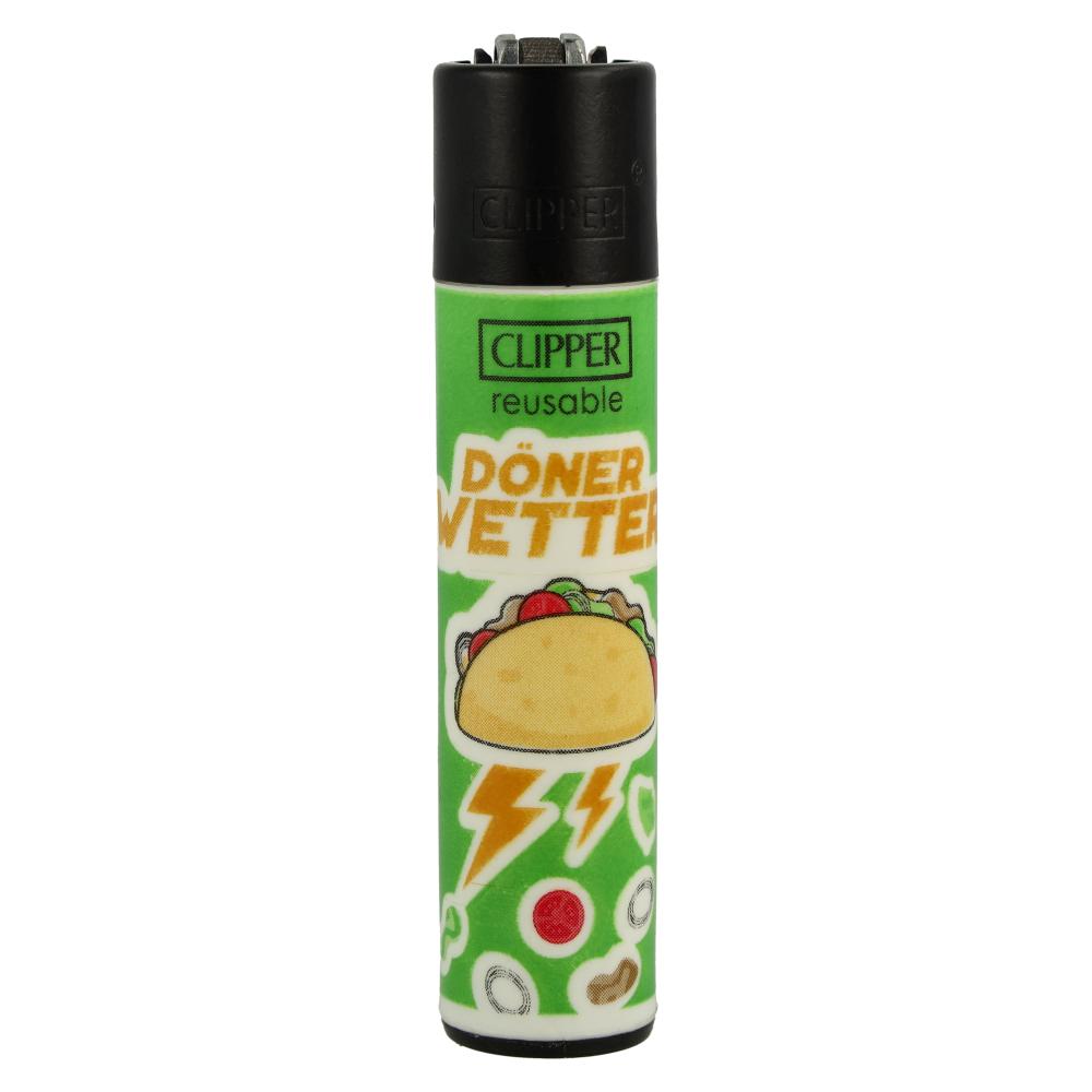 Clipper Feuerzeug Eigenlob stimmt 4v4 Döner Wetter