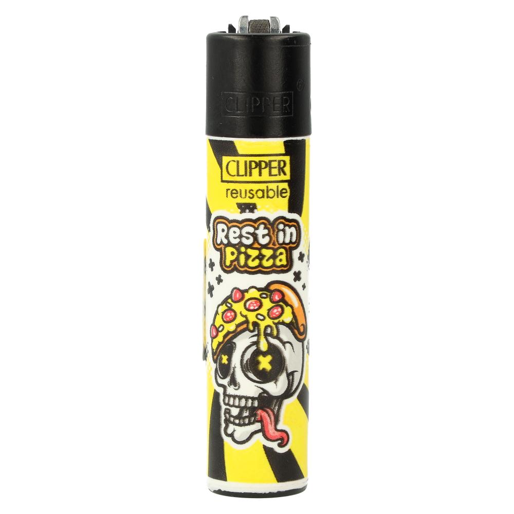 Clipper Feuerzeug Pizza 2v4