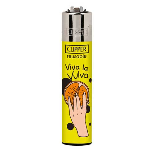 Clipper Feuerzeug Viva la Vulva 1v4 Viva la Vulva
