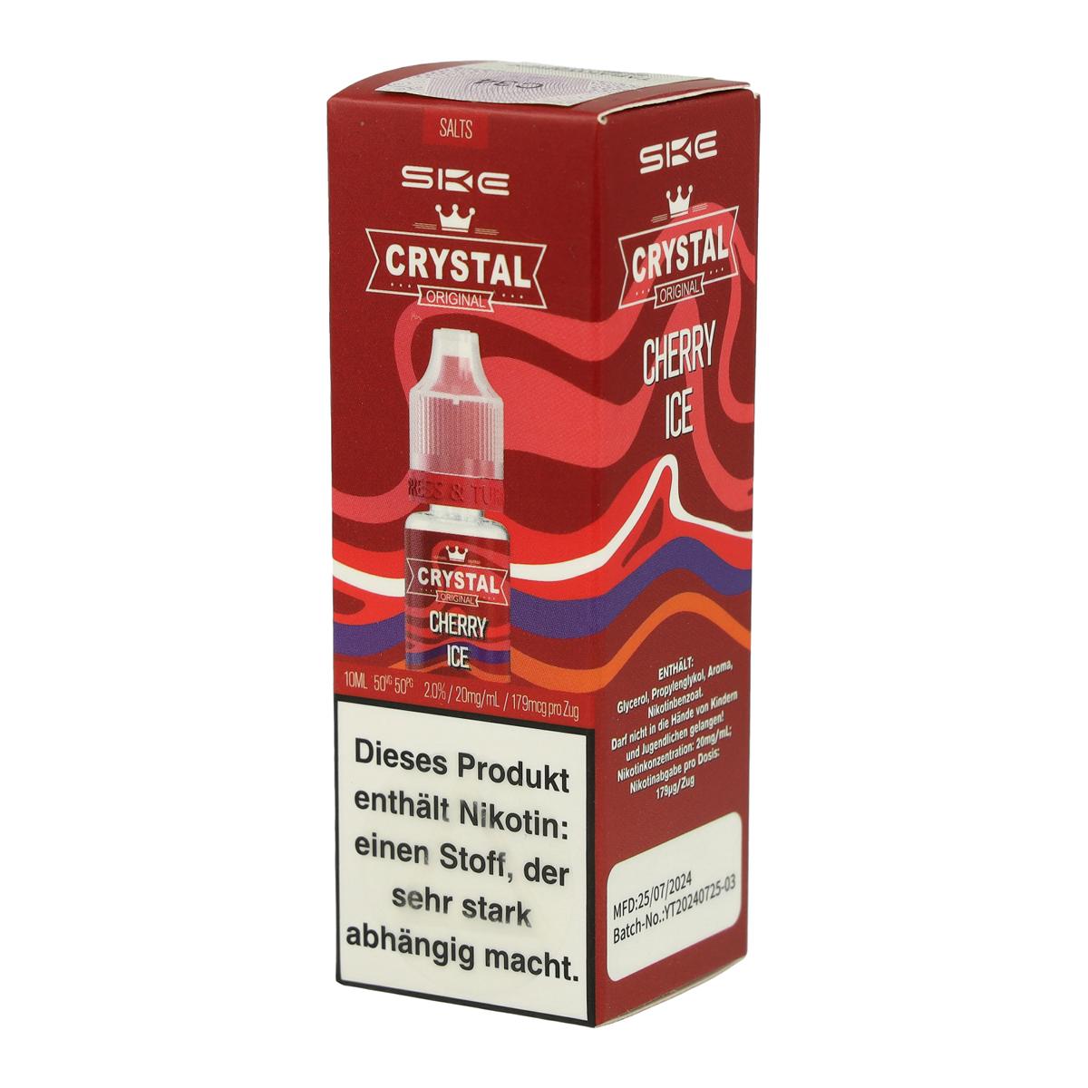 SKE Crystal Cherry Ice Nikotinsalzliquid 20mg/ml 10ml