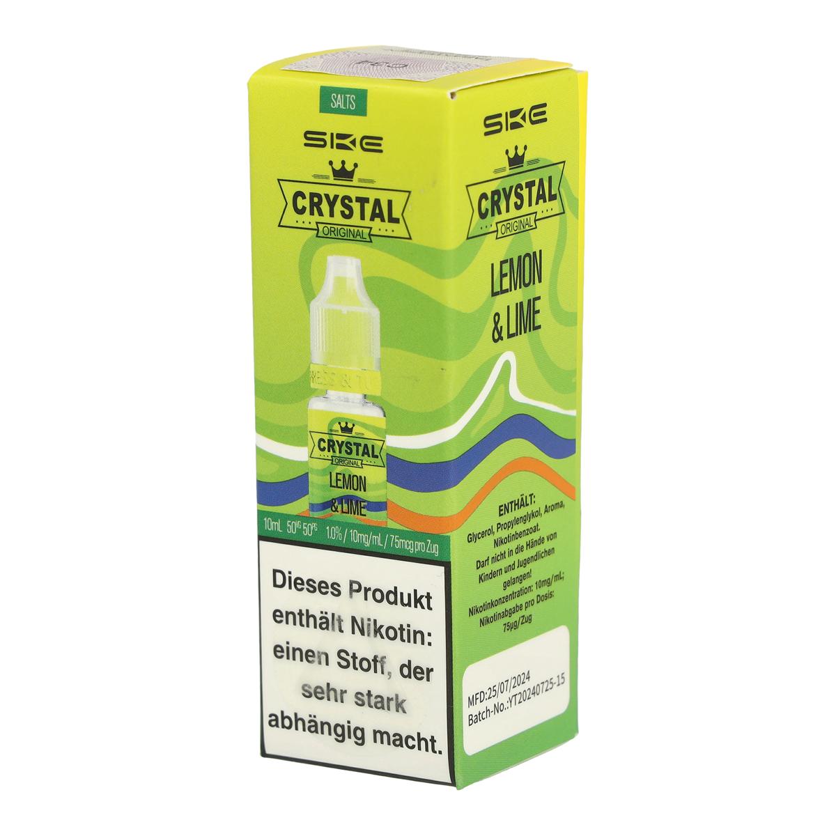 SKE Crystal Lemon & Lime Nikotinsalzliquid 10mg/ml 10ml