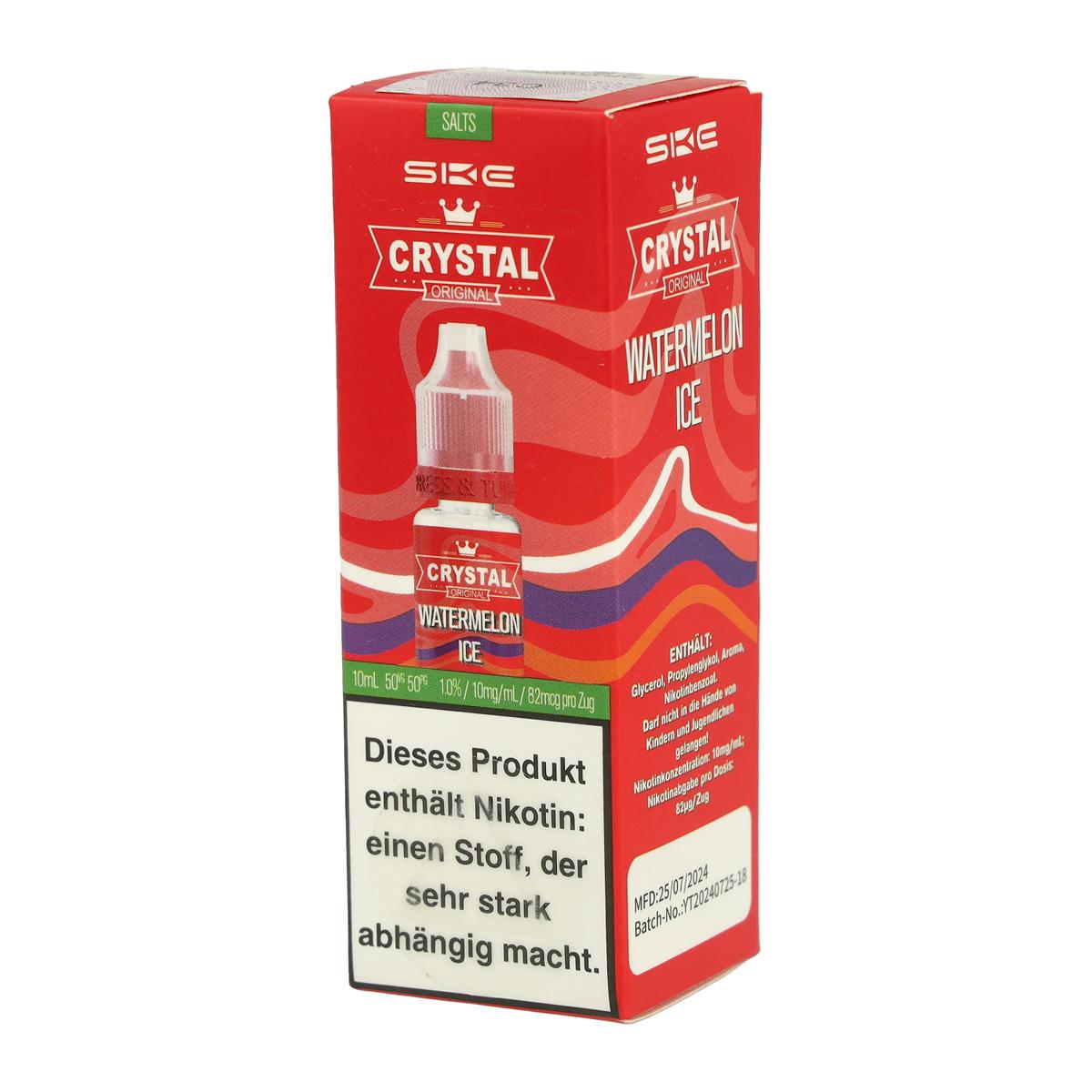 SKE Crystal Watermelon Ice Nikotinsalzliquid 10mg/ml 10ml