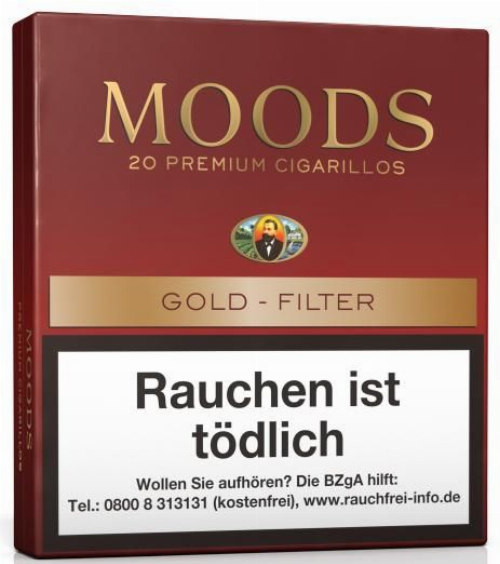 Dannemann Moods Golden Taste Zigarillos mit Filter