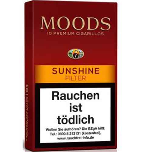Dannemann Moods Sunshine Filter Zigarillos 10er