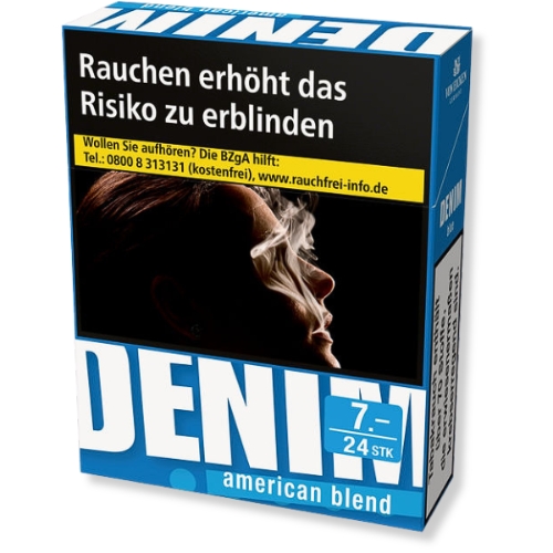Denim Blue XL Zigaretten (8x24)