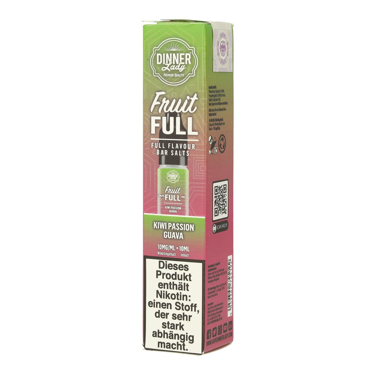 Dinner Lady Fruit Full Kiwi Passion Guava 10mg 10ml