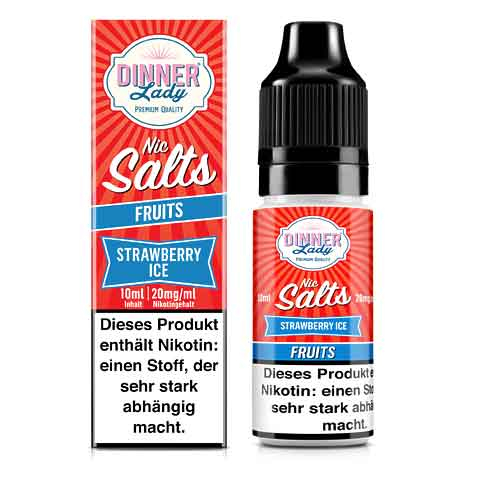 Dinner Lady Liquid Watermelon Ice Nic Salt 10ml 10mg