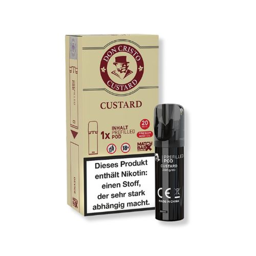 Don Cristo Custard Prefilled Pod 20mg