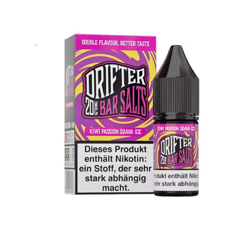 Drifter Bar Salts Nikotinsalzliquid Kiwi Passion Guava Ice 20mg