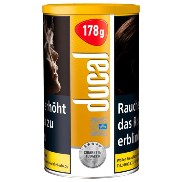 Ducal Tabak Gold 178g Dose Zigarettentabak