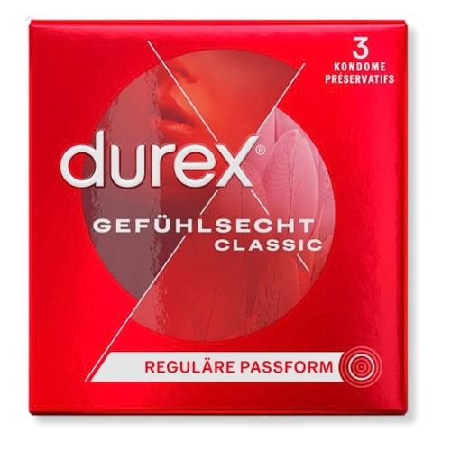 Durex Kondome Gefühlsecht 3 Stk.