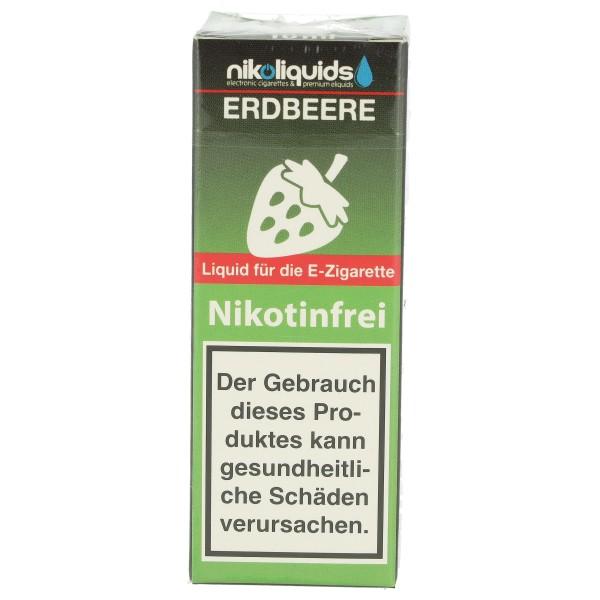 E-Liquid NIKOLIQUIDS Erdbeere 0mg ohne Nikotin