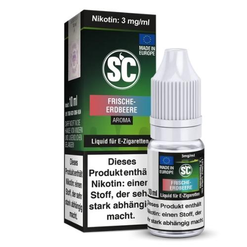 E-Liquid SC Aroma Erdbeere 3mg Nikotin