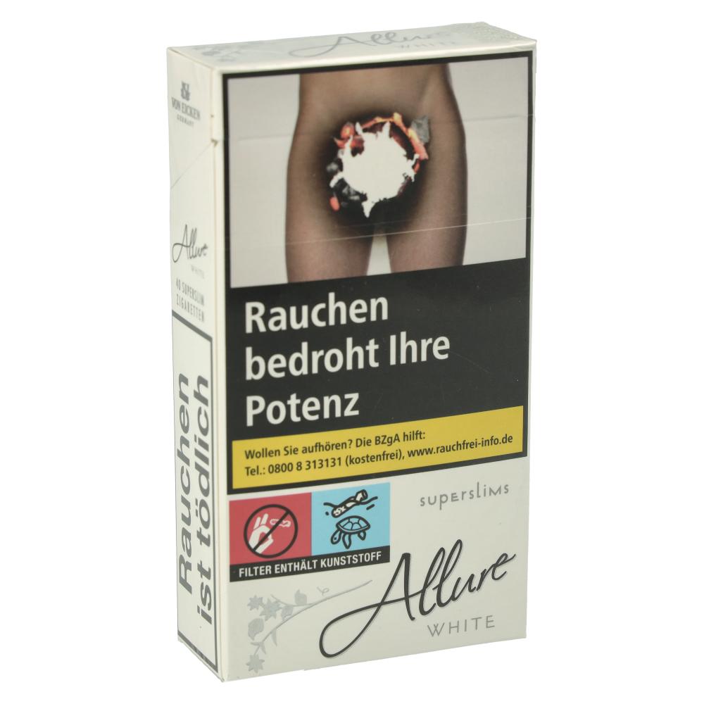 Einzelpackung Allure Superslims Weiß (1x40)