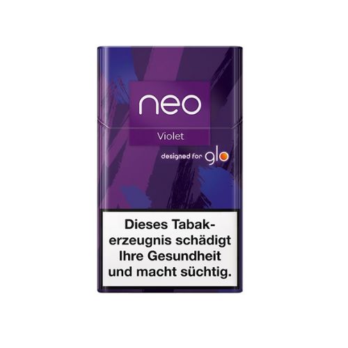 Einzelpackung neo Violet Tobacco Sticks für Glo (1x20)