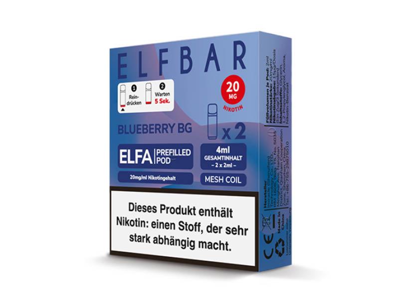 Elf Bar 600 Blue-Razz-Lemonade E-Shisha jetzt online kaufen