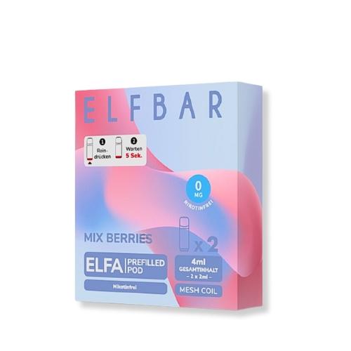 Elf Bar ELFA Mix Berries Prefilled Pod 2x2ml Nikotinfrei